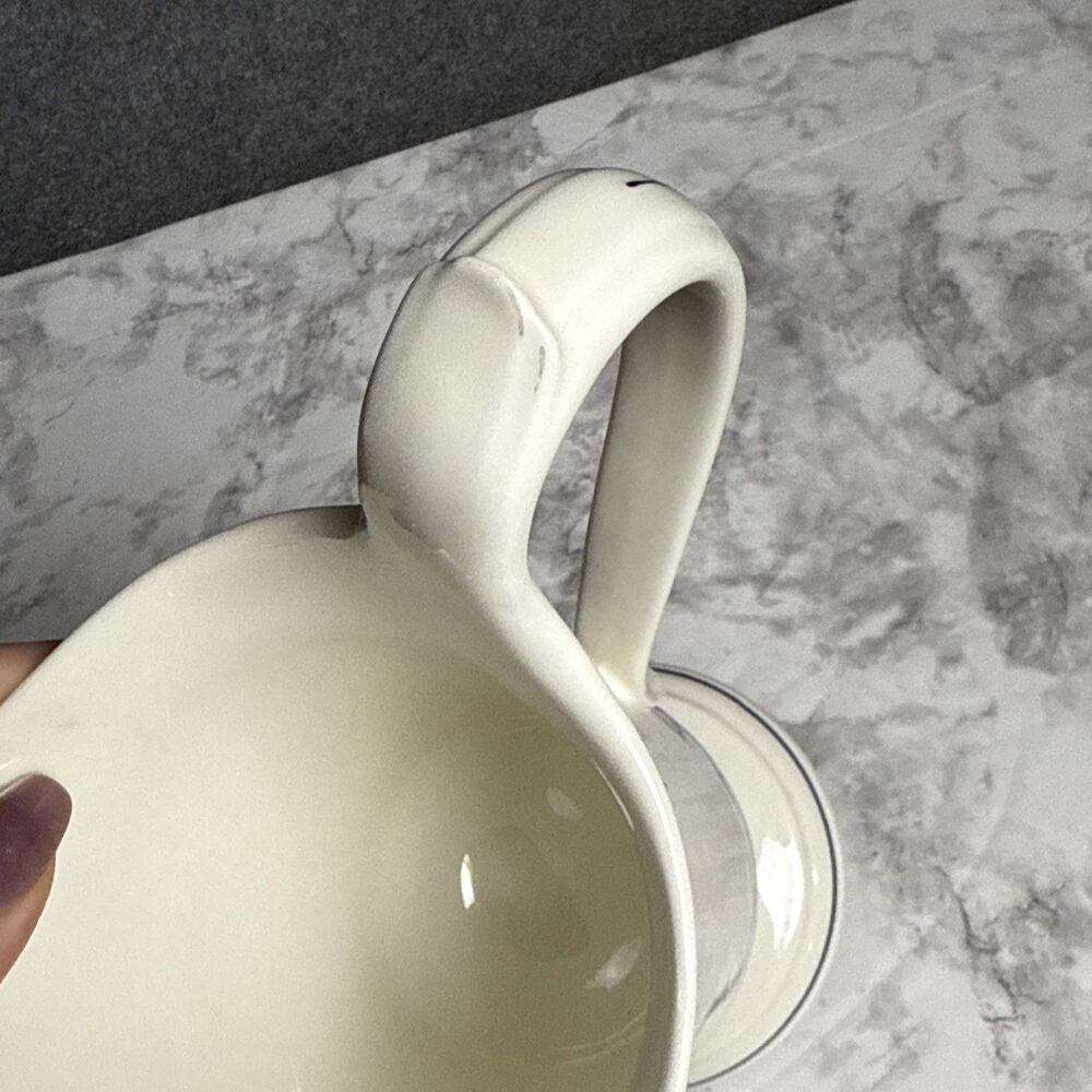 Villeroy & Boch Vieux Septfontaines 14 oz Water/Coffee Carafe Pitcher Blue White - Picture 6 of 8